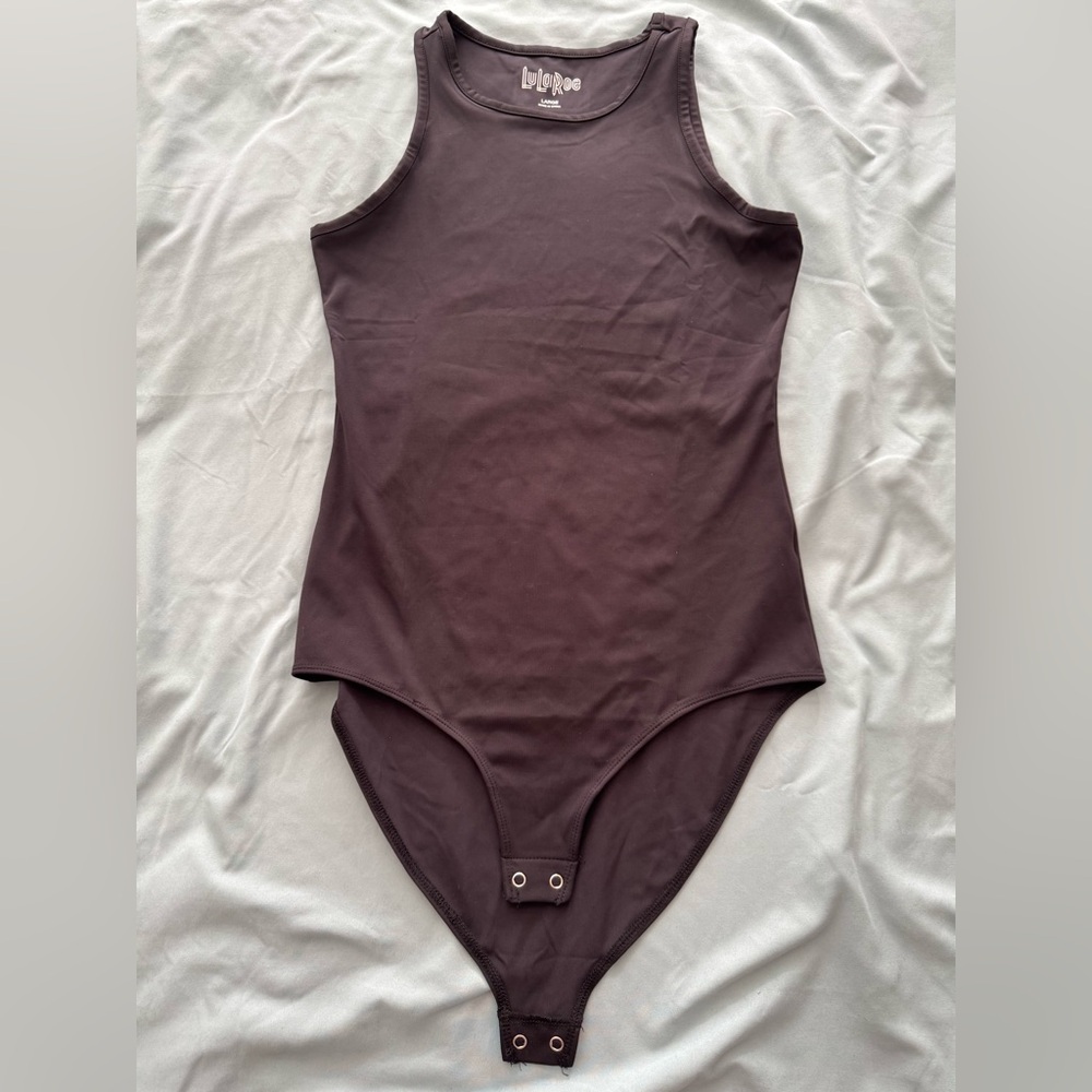 LuLaRoe Black Sleeveless bodysuits